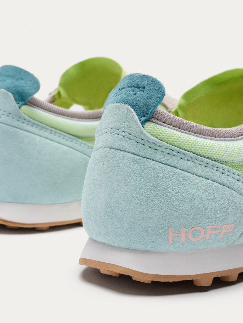 Hoff Bird Peacock Sneakers Dam Vita Gröna | ISD8974JH