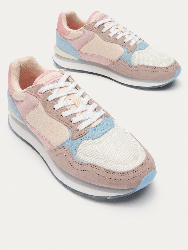 Hoff City Barcelona Sneakers Dam Rosa Blå Vita | SYX2784ZB