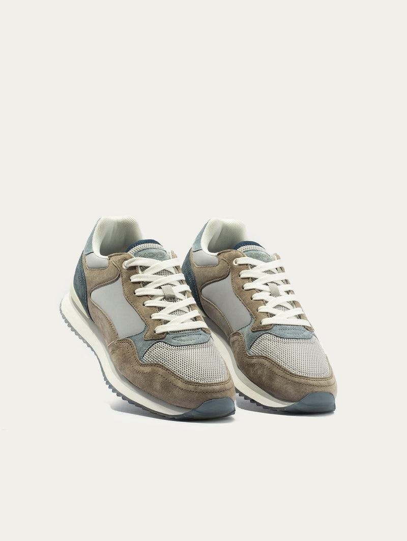 Hoff City Bristol Sneakers Herr Grå Khaki Vita | XZN148TH