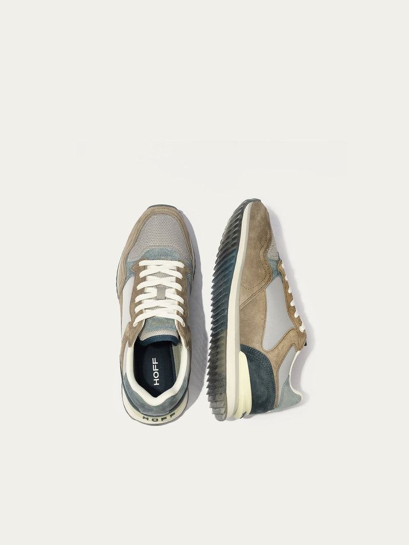 Hoff City Bristol Sneakers Herr Grå Khaki Vita | XZN148TH