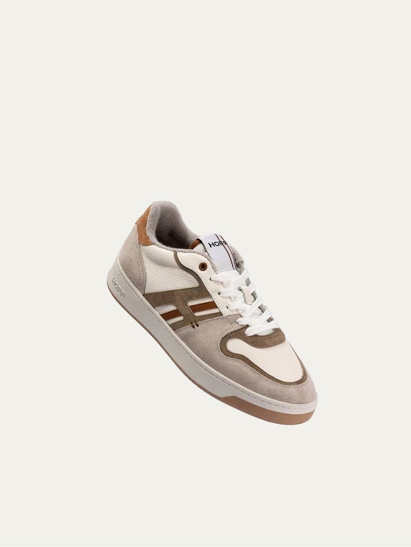 Hoff Metro Trocadero Sneakers Herr Vita Grå Bruna | RPK3599RZ