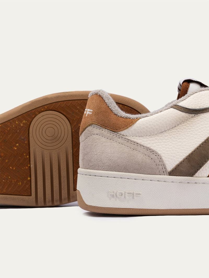 Hoff Metro Trocadero Sneakers Herr Vita Grå Bruna | RPK3599RZ