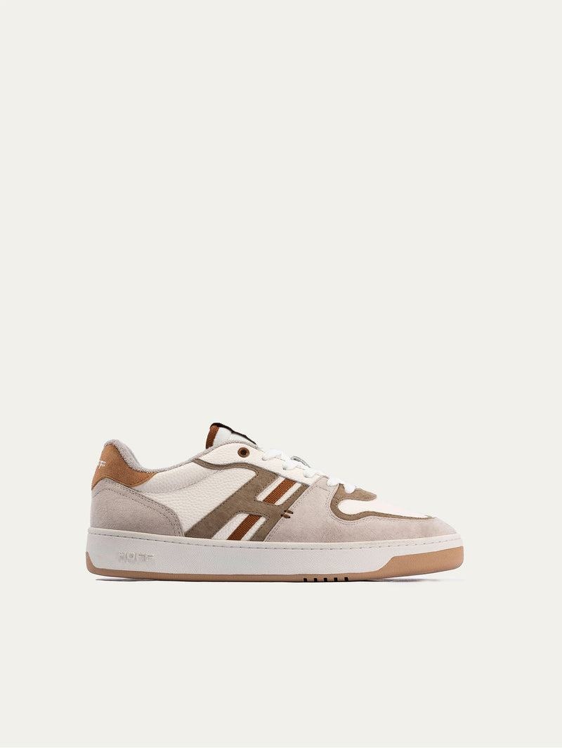 Hoff Metro Trocadero Sneakers Herr Vita Grå Bruna | RPK3599RZ